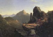 Thomas Cole Scene from The Last of the Mohicans Cora Kneeling at the Feet of Tamenund (mk13) Spain oil painting artist